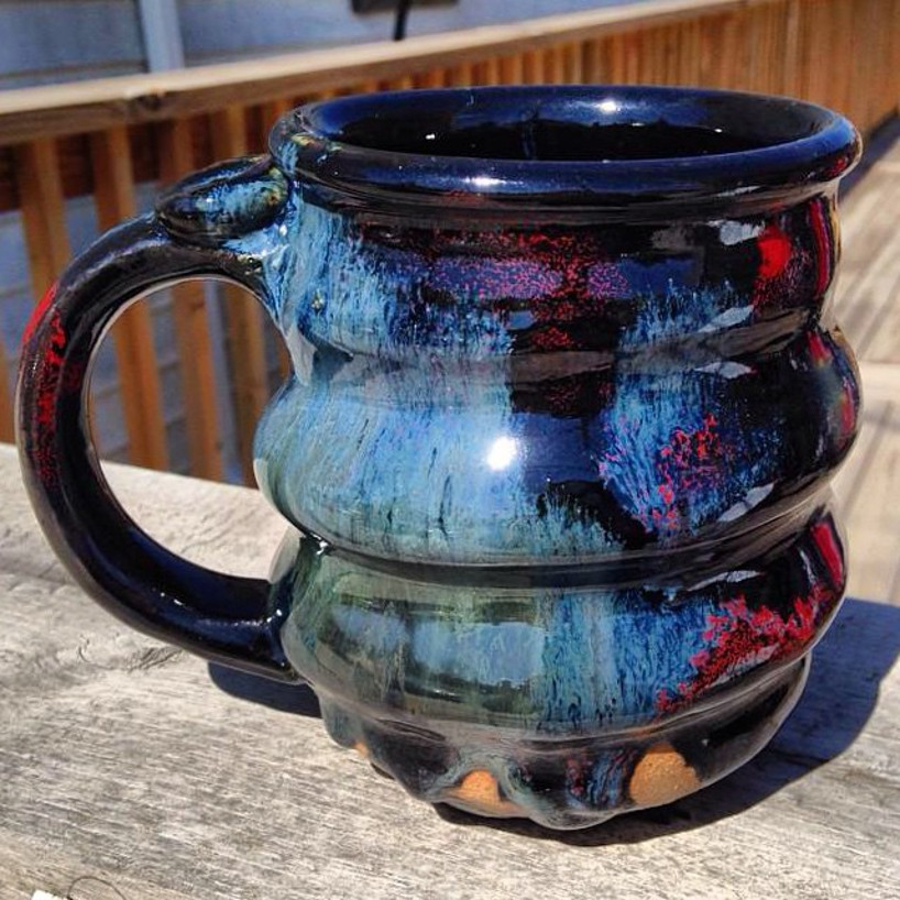 Cosmic Mugs Pottery Inspired by NASA's Hubble Space Telescope